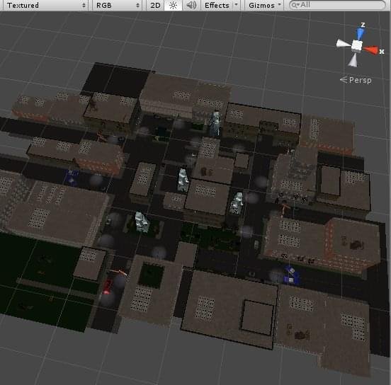 Night Horde Arcade Map