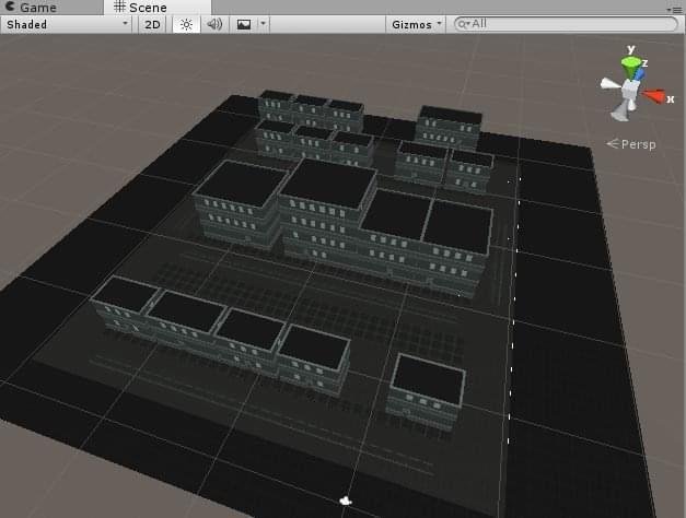 Saffron City Buildings